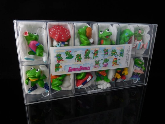 Vintage Toys, Collectible, Froggy Friends, Winter Frogs, Complete