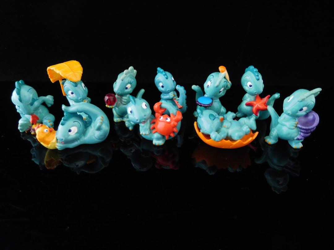 Drolly Dinos Wertvoll Seltene ü-ei Figuren Vintage Toys, Collectible, Dinosaurs, Drolly Dinos, Complete Series of
