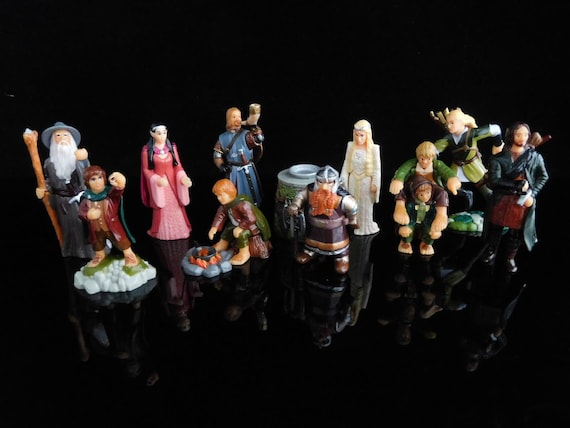 Figurines Le Seigneur Des Anneaux Peintes à La Main - Occasion - État Parfait