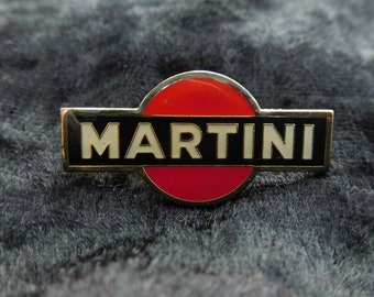 Vintage LOGO PIN, Promotion Badge, Miniature Toys, MARTINI, Cocktail Enamel Pin, Pinback Button, Patche, Pins, Badge, Clip Art, Cocktail Bar
