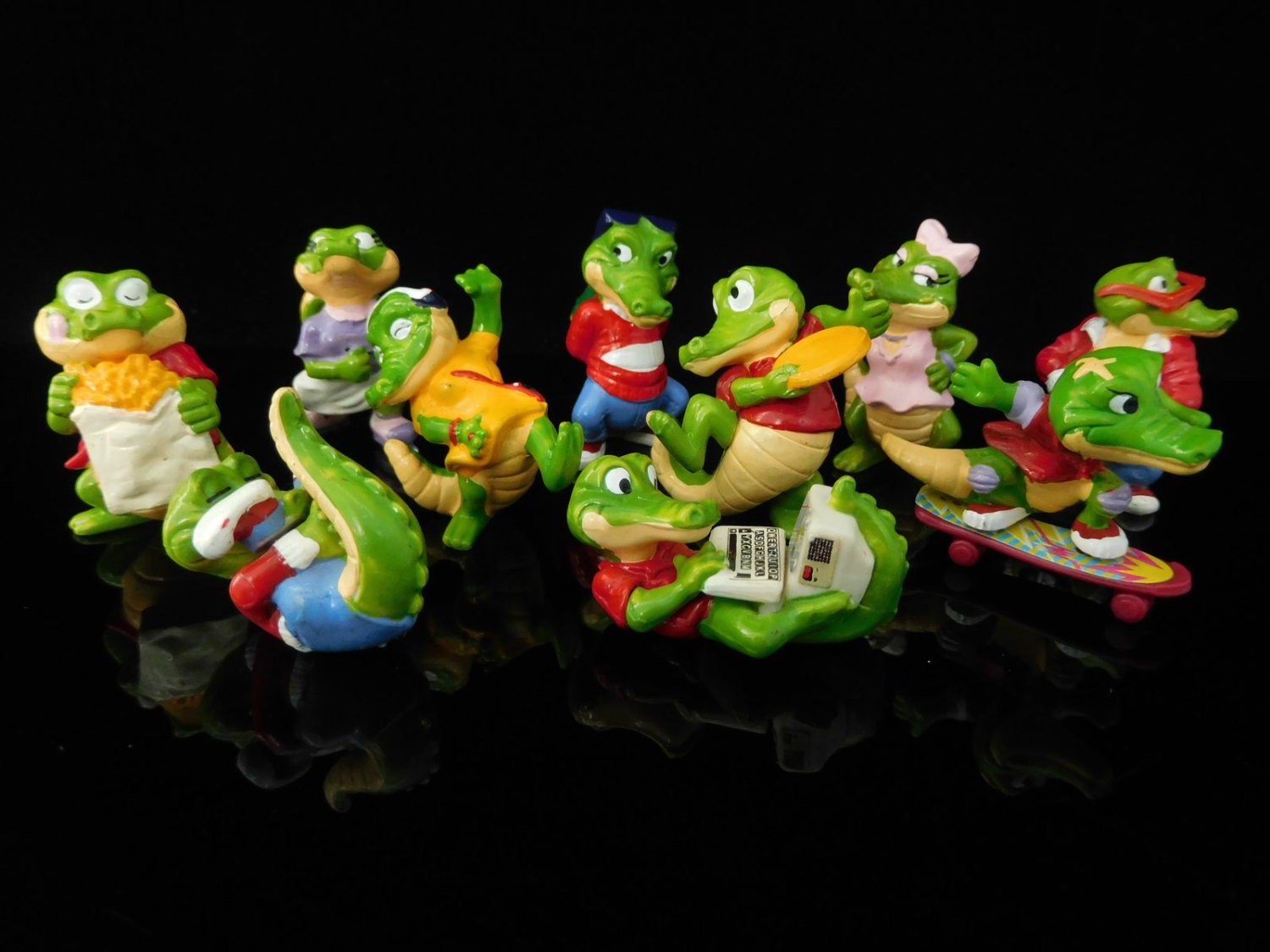 ヴィンテージ カーマスコット スフィンクス 大理石 希少 Vintage Toys, Collectible, Crocodile With Skater, Frisbee, Laptop