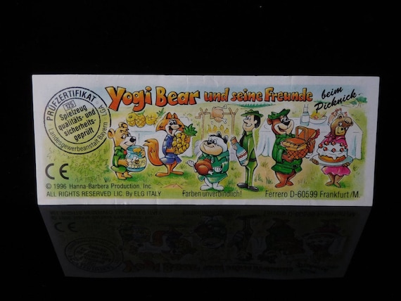 Vintage Toys, Collectible, Yogi Bear and His Friends, Fibber Fox