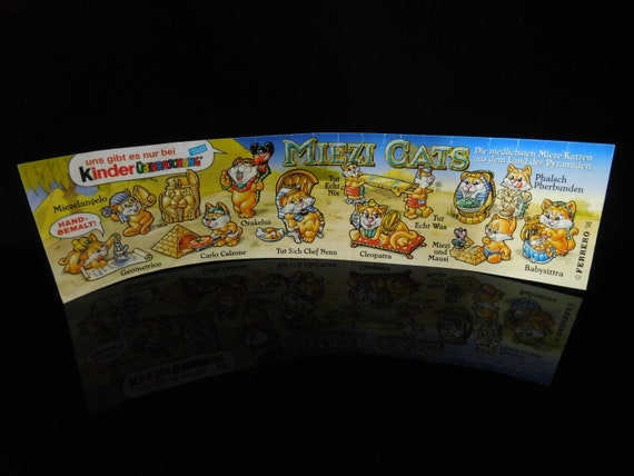 Vintage Toys Collectible Egyptian Cats Miezi Cats Complete Etsy