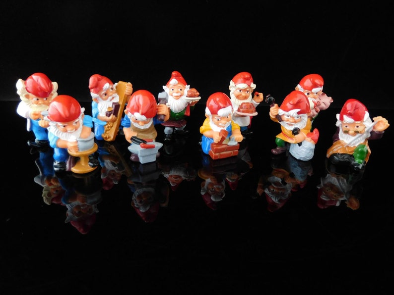 Vintage Toys Collectible Craft of the Dwarfs Mechanical Art Etsy