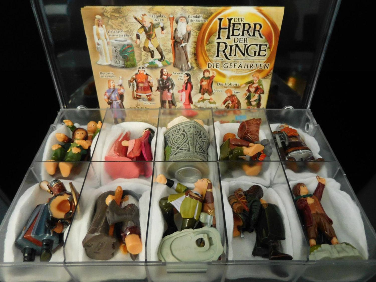 Vintage Toys Collectible the Lord of the Rings Set I II III