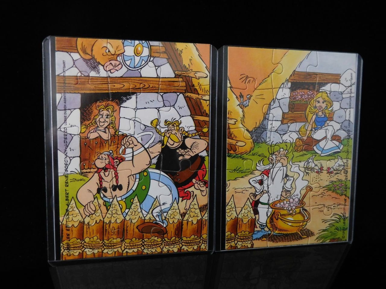 Lot BDA24 – 20 Marque-pages + 4 Puzzles – Illustrations Astérix