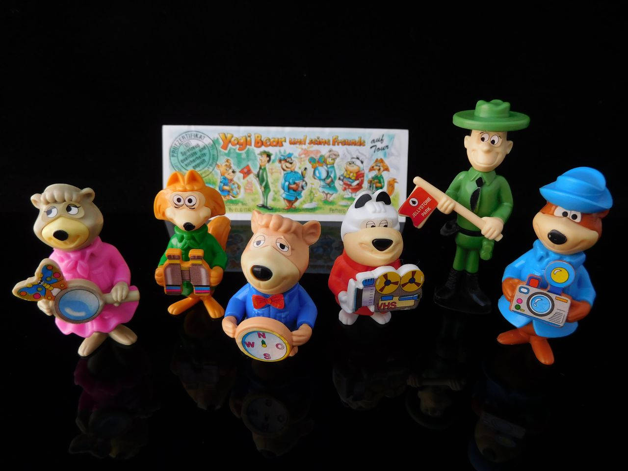 Vintage Toys, Collectible, Yogi Bear and His Friends, Fibber Fox