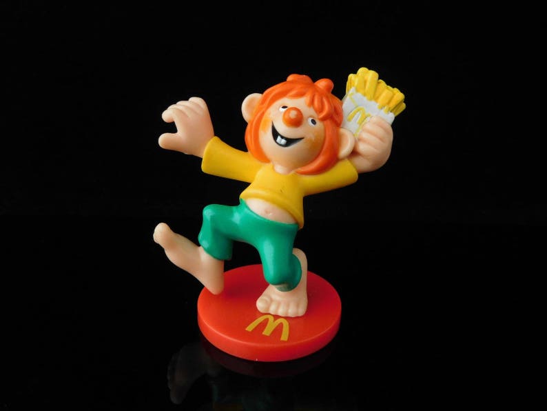 Mcdonald VintageDe Mcdonald'sCollectibleLa Vintage Juguetes Con Papas RápidaPumuki Comida FritasFigura 5RjA4L