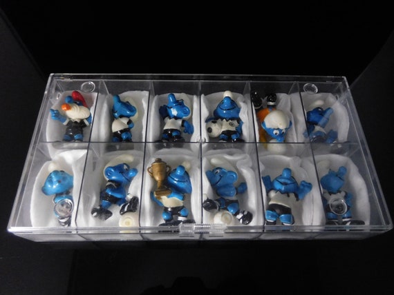 ヴィンテージおもちゃ、フットボールスマーフ、サッカースマーフ 1988