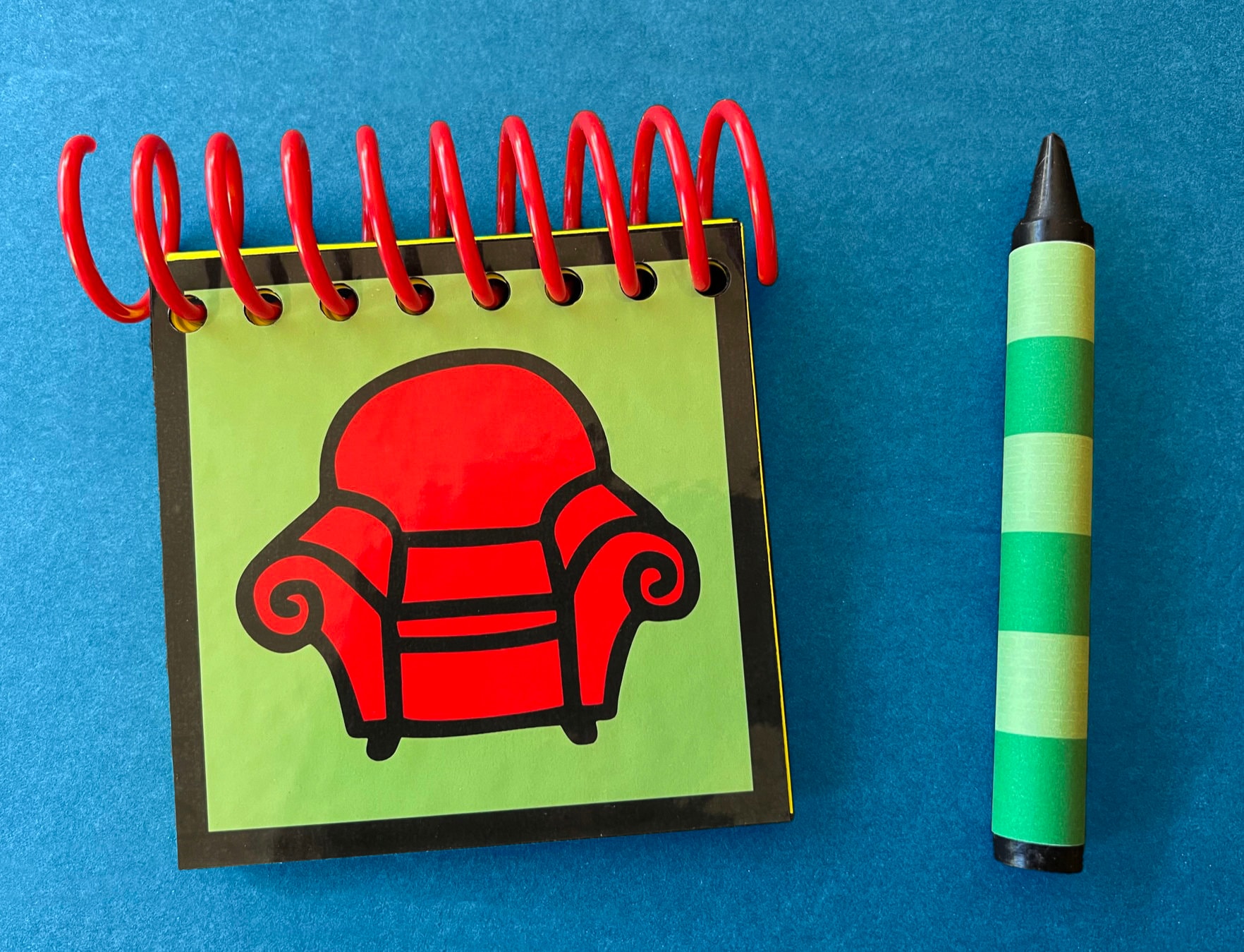 Blues Clues Notebook Crayon