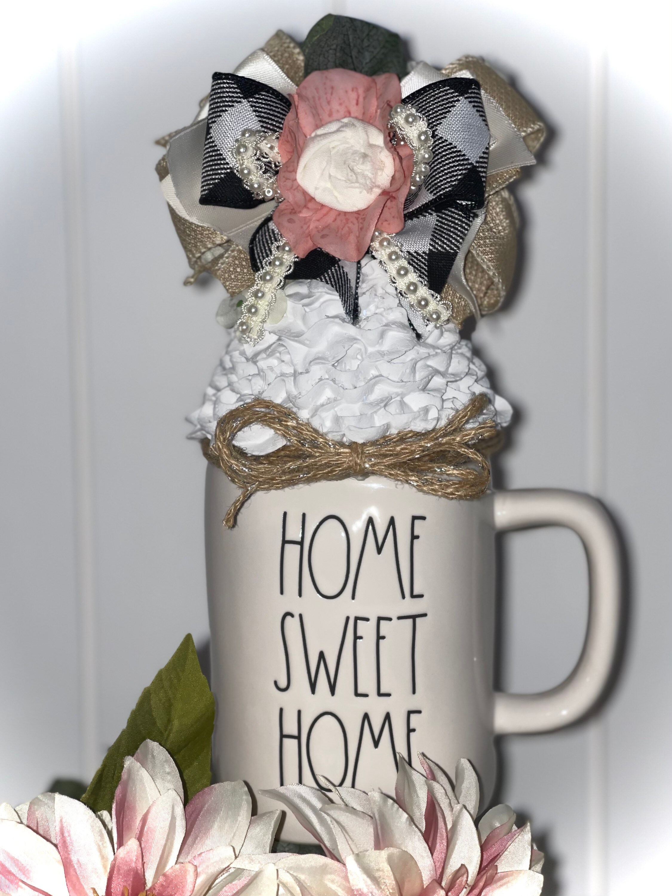 Faux Decorative Mug Topper Etsy