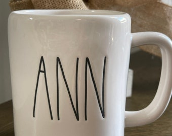 Rae Dunn “ANN” mug