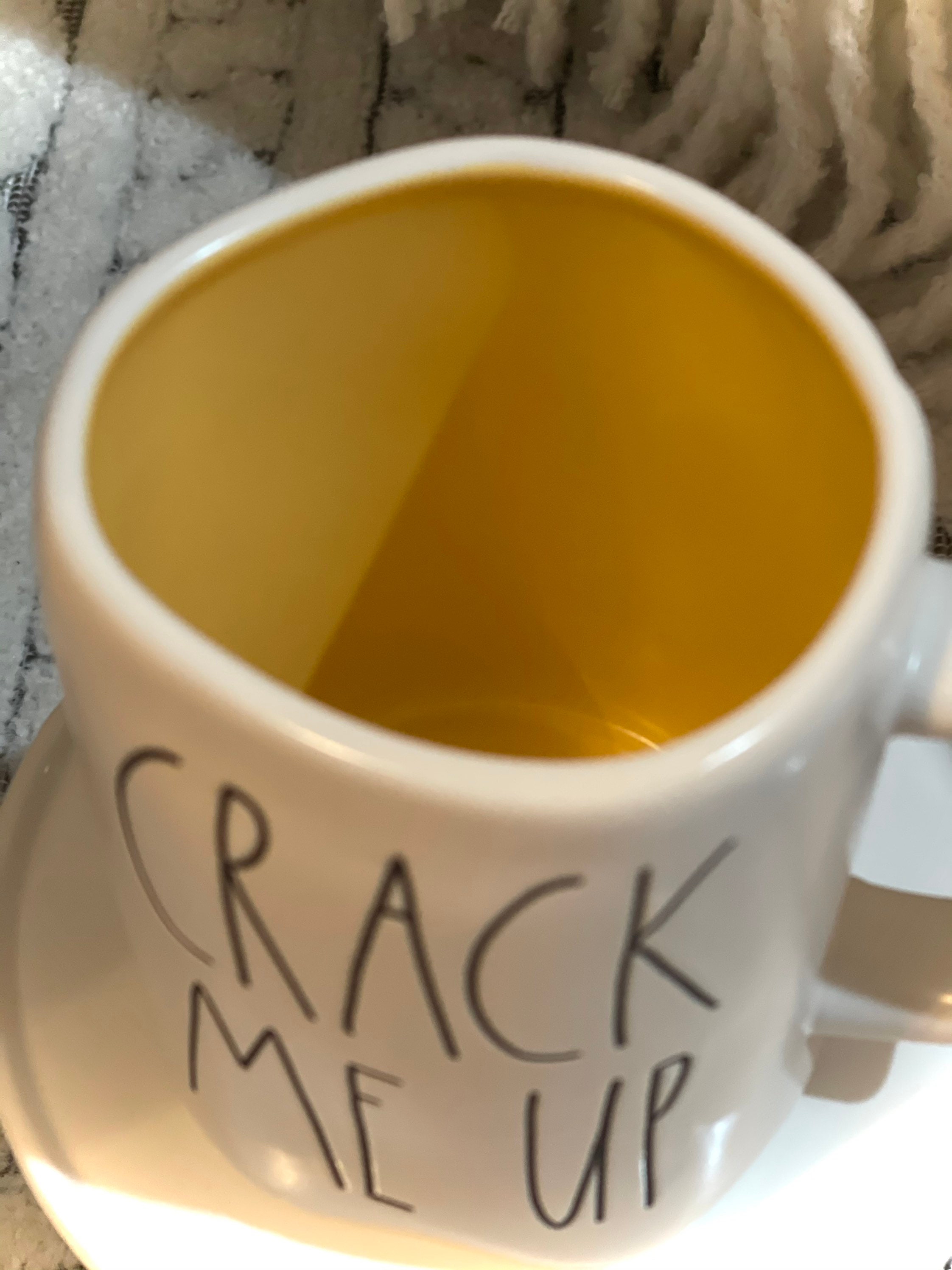 Rae Dunn CRACK ME UP Mug Etsy