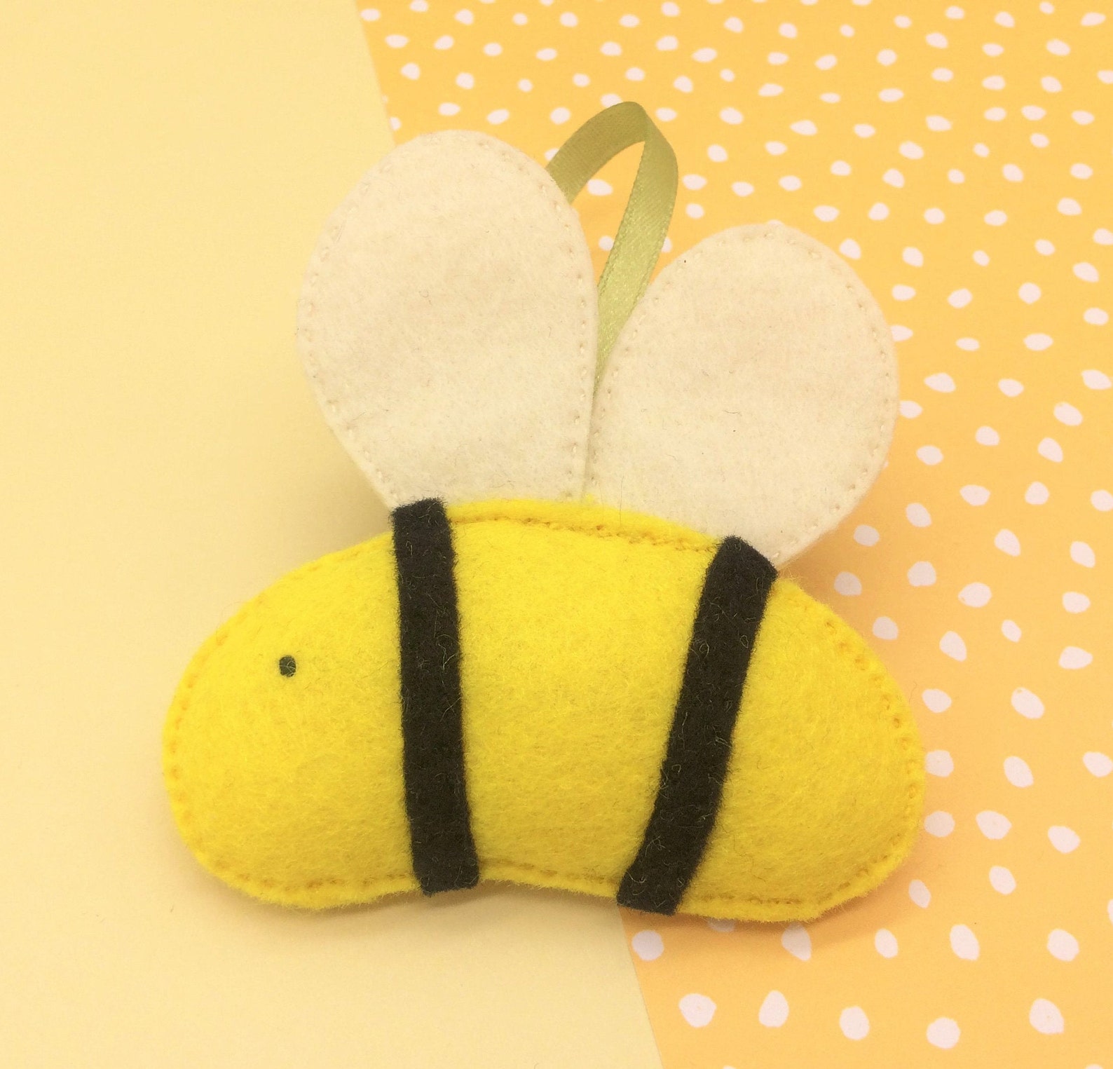 Felt Bee Decoration Wall Decoration Spring Decoration Etsy