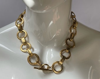 Biche de Bere Golden Chain Necklace, Thick Link, Gifts for Her