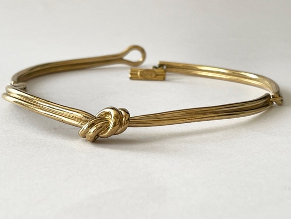 Agatha Paris, Minimalist Golden Chocker Necklace - image 7