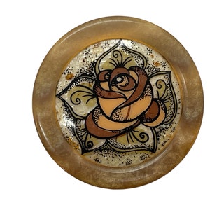 Lea Stein Brooch, Flowers Series, First Production Rodoïd Made.