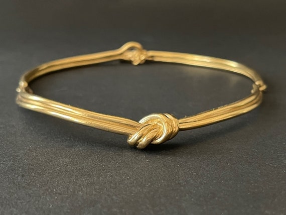 Agatha Paris, Minimalist Golden Chocker Necklace - image 3