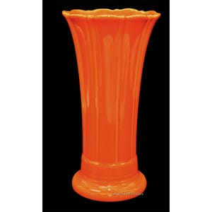 Homer Laughlin Red Fiesta Original Red 10&quot; Vase - HARD TO FIND