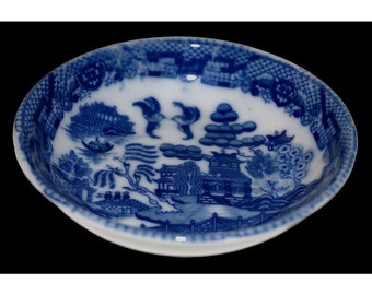 Blue Willow China 7.5 Inch Bowl Vintage 1921-1941 Japan - Etsy