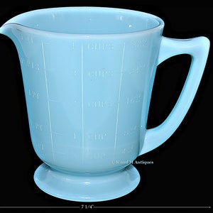 McKee  Chalaine Blue 4 Cup Measuring Cup - SUPER NICE!!!