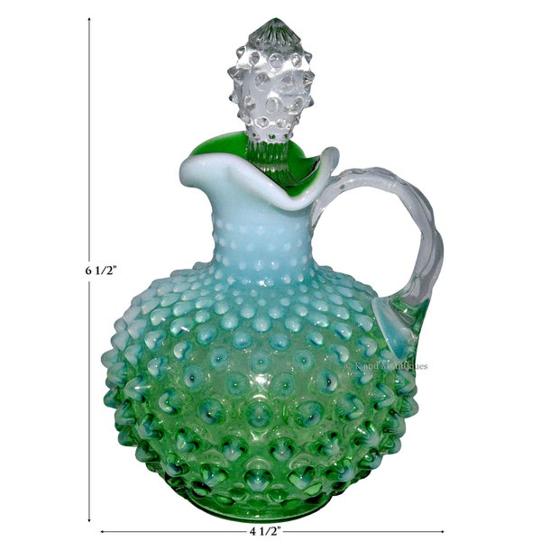 Fenton Lime Green Etsy