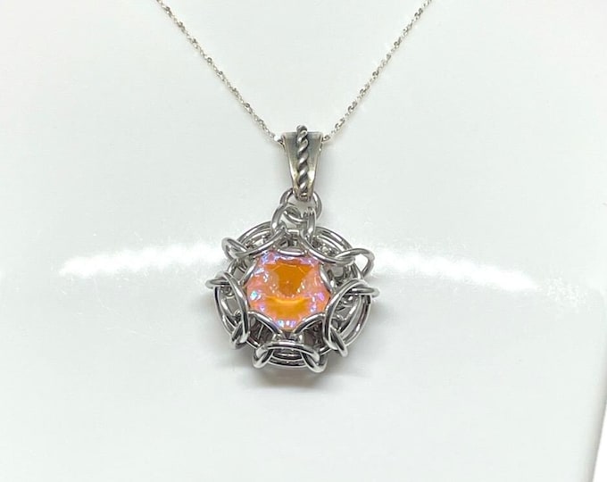 Captured Rivoli Chainmail Necklace
