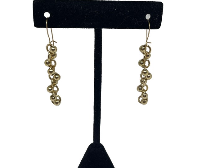 Golden Lady Chain Maille Earrings