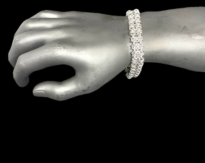 Byzantine Gridlock Men's Chainmail Bracelet