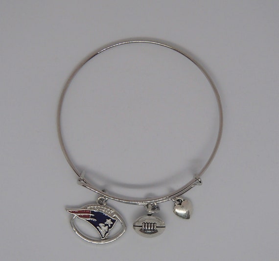 New England Patriots Charm Bracelet - Patriot Pendants Bracelets
