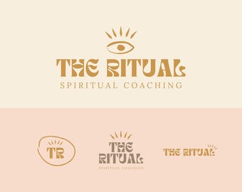 Canva Brand Guide + Logo Template for Coaches & Healers | Premade Brand Kit