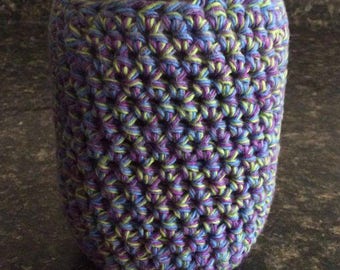 Zero-Waste Crochet Candle Pint Jar Cozy