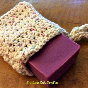 Harvest Zero Waste Organic Crochet Cotton Handmade Soap Bag Trio