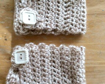 Harvest Crochet Organic Zero Waste Boot Cuffs