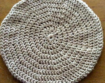 Harvest Holiday Crochet Beret