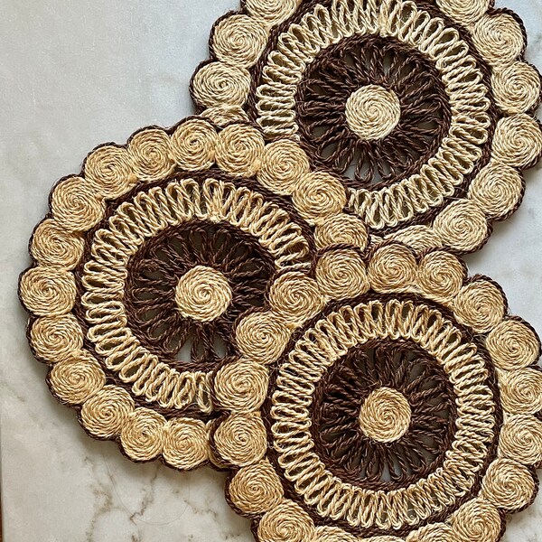 Coiled Placemats - Etsy