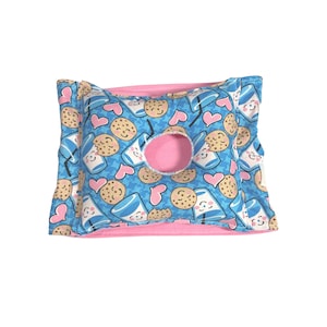 Milk and Cookies G Tube Tummy Time Pillow