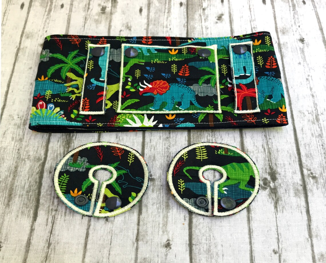 Dinosaur G Tube Belt for Toddler G Tube Belt for Baby Boy Etsy