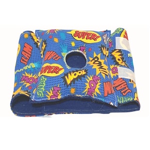 Superhero G Tube Tummy Time Pillow