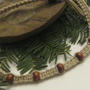 Hemp Necklace, Hemp Jewelry, Gift for Him, Unisex Hemp Necklace, Gift for Her, Gift for Friend