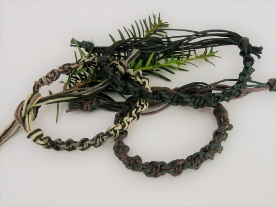 etsy hemp bracelets