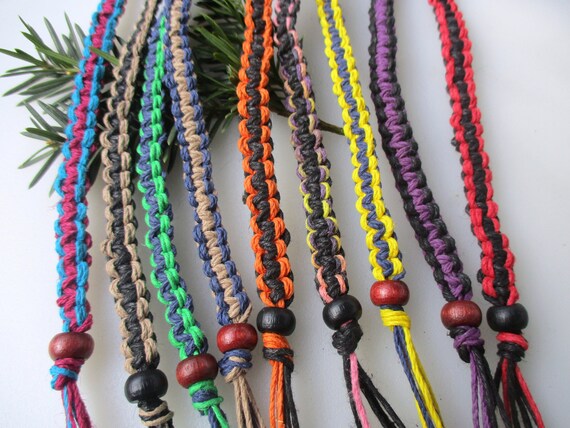 etsy hemp bracelets