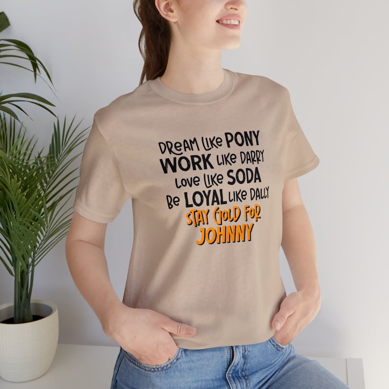 Die Außenseiter Tshirt | Träume wie Ponyboy | Bleib Gold für Johnny Bild 9