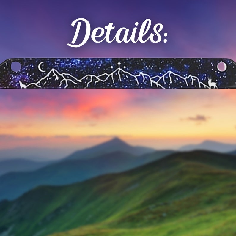 Velaris License Plate Frame | ACOTAR | Night Court Acomaf Nesta Cassian ...