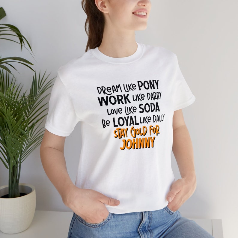 Die Außenseiter Tshirt | Träume wie Ponyboy | Bleib Gold für Johnny Bild 8