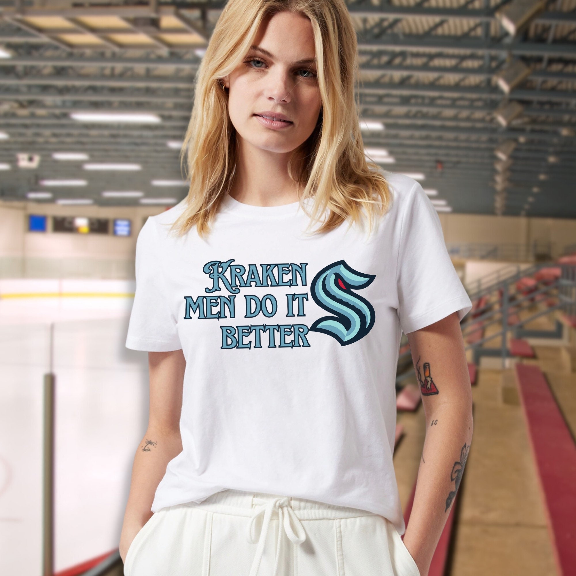 Seattle Kraken Retro Hockey Fan T-Shirt