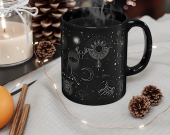 Subtle Sarah J Maas 11oz Black Mug