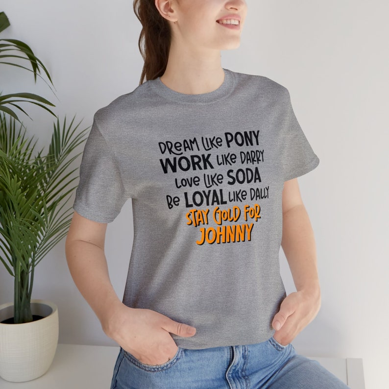 Die Außenseiter Tshirt | Träume wie Ponyboy | Bleib Gold für Johnny Bild 4