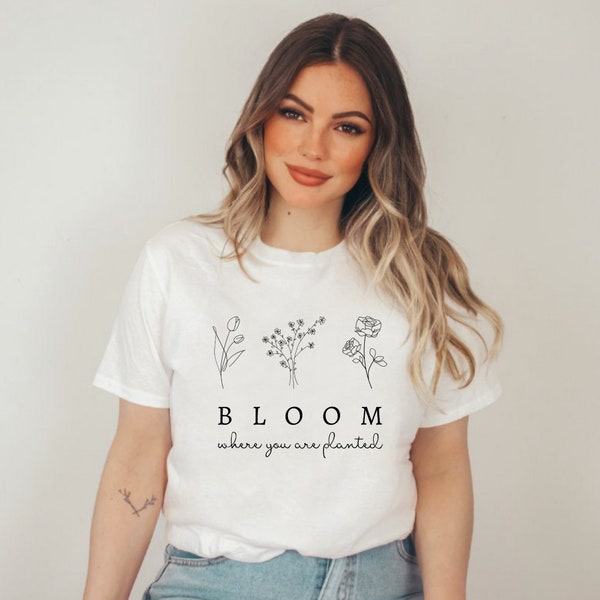 Bloom Tshirt - Etsy
