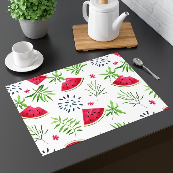 Watermelon Placemats Etsy